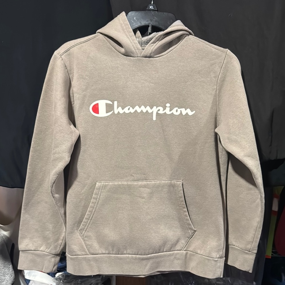 Champion Beige Hoodie